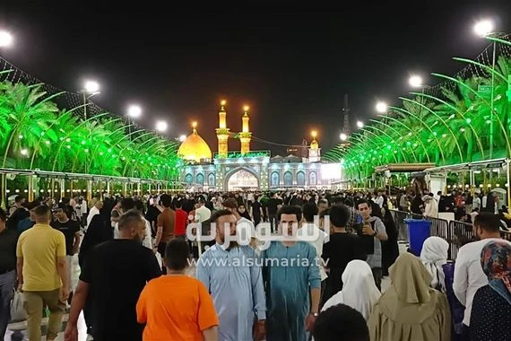 بالصور .. أجواء بين الحرمين في كربلاء