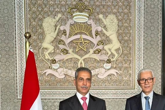 زيدان والطالبي يبحثان التشريعات الخاصة بالقضاء