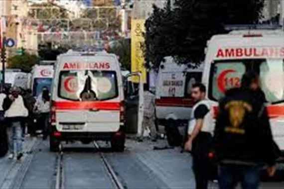 انفجار ضخم يهز إسطنبول (فيديو)