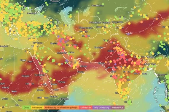 دلهي وطهران في المقدمة.. مدينتان عربيتان ضمن أكثر مدن العالم تلوثا