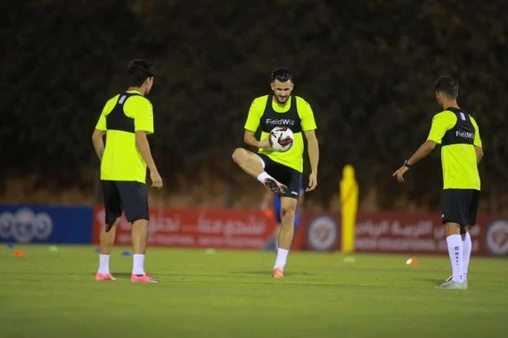 المنتخب العراقي جاهز لمواجهة عُمان غداً (صور)