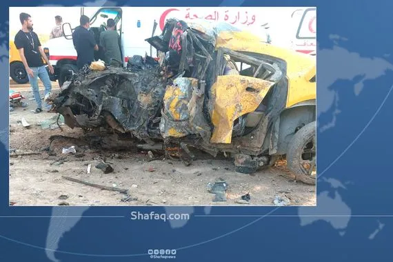 حادث سير مروع ينهي حياة خمسة زوار إيرانيين من الاهواز جنوبي العراق