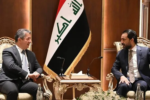 مسرور بارزاني للحبلوسي: موظفو العراق يستلمون رواتبهم بانتظام وموظفو كوردستان يعانون