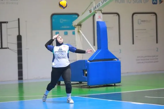خمسة انتصارات في بطولة اندية العراق للكرة الطائرة