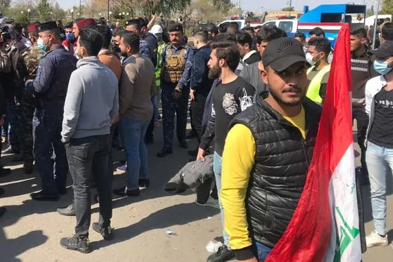 تظاهرتان في بغداد لأصحاب الدراجات النارية والمفسوخة عقودهم من الخطوط الجوية