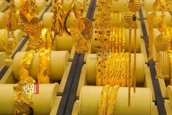 انخفاض أسعار الذهب مع هبوط الدولار في بغداد و اربيل