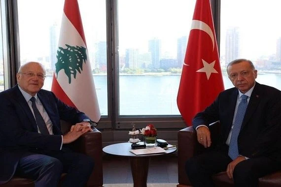 أردوغان بعد لقائه ميقاتي: تركيا إلى جانب لبنان