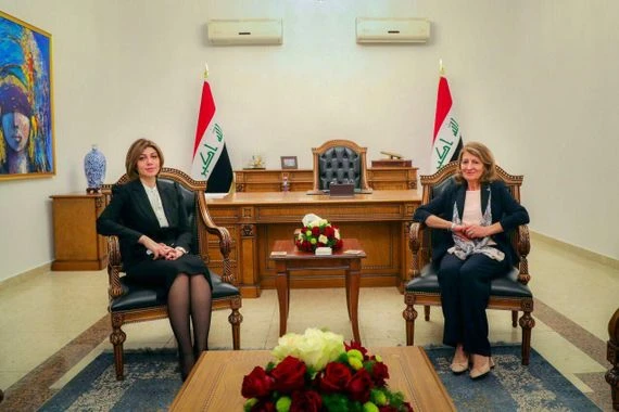 متحدثة عن صعوبات تواجه المرأة.. أول تصريح من سيدة العراق الأولى
