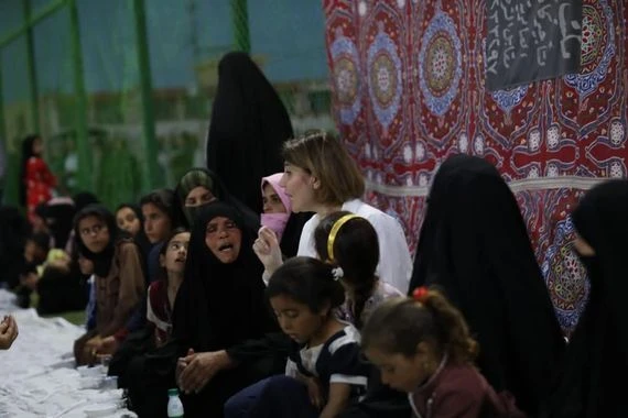 بالصور.. وزيرة الهجرة تطلق حملة للإفطار مع النازحين في شهر رمضان