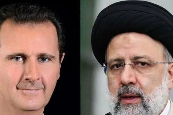 بدء المحادثات الرسمية بين بشار الأسد وإبراهيم رئيسي