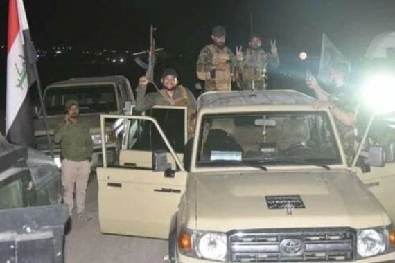 الحشد الشعبي يحبط عملية تسلل لداعش في جنوب الموصل