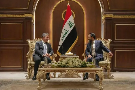 الحلبوسي وبارزاني وطالباني يؤكدون ضرورة تأمين رواتب الموظفين بعموم العراق
