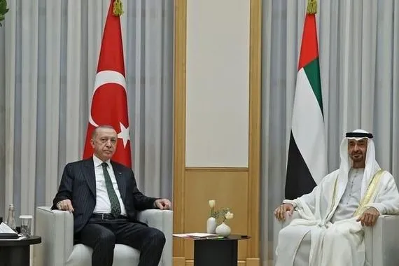 أردوغان يعلن البدء بتنفيذ مشروع طريق التنمية ويكشف عن موقف الرئيس الإماراتي بشأنه