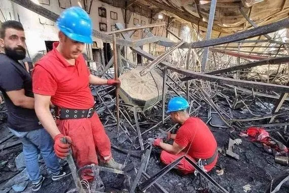 فرنسا تعزي العراق بحادثة فاجعة الحمدانية